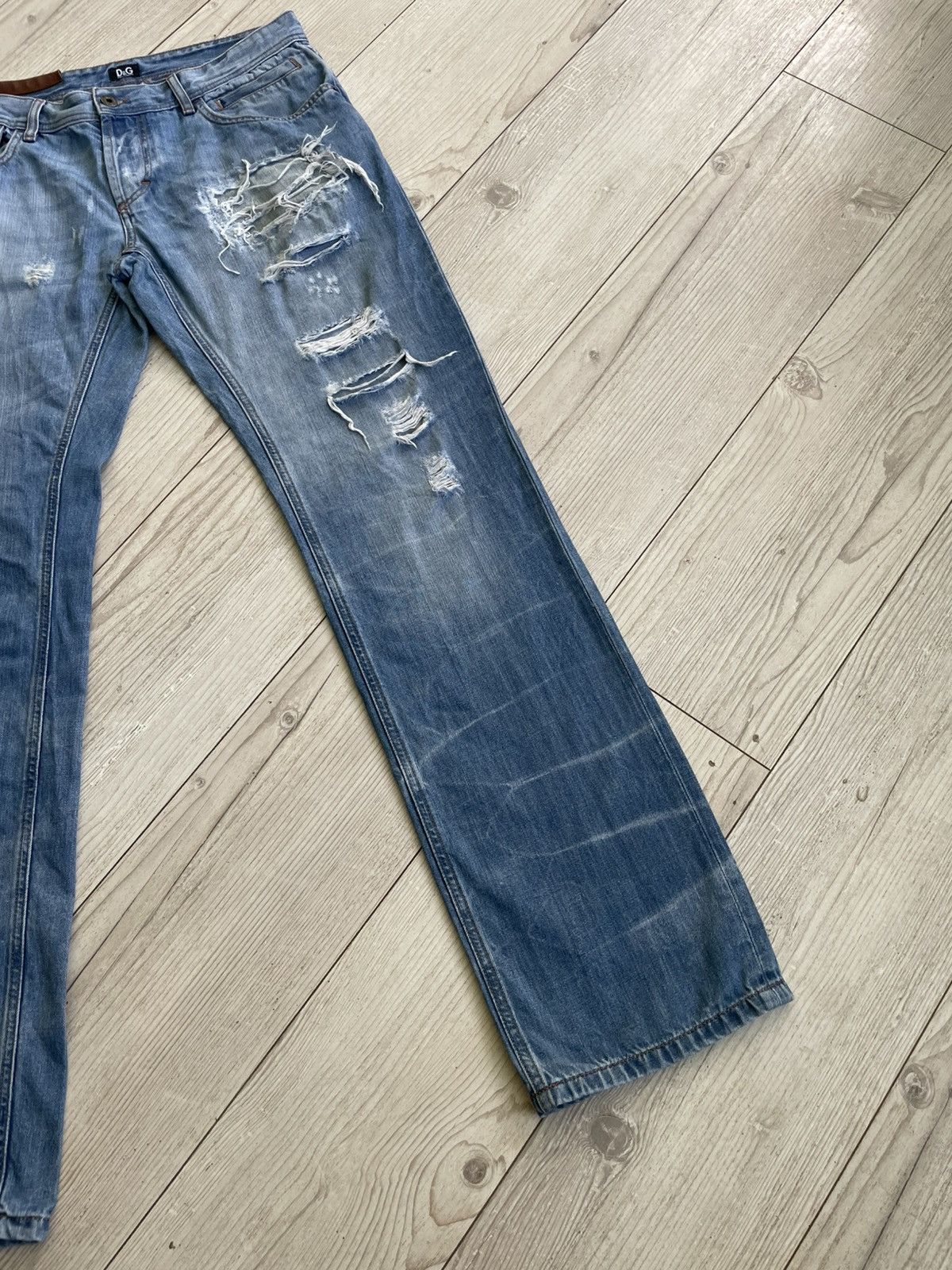 Dolce & Gabbana Dolce & Gabbana Distressed Jeans Size US 33 - 6 Thumbnail