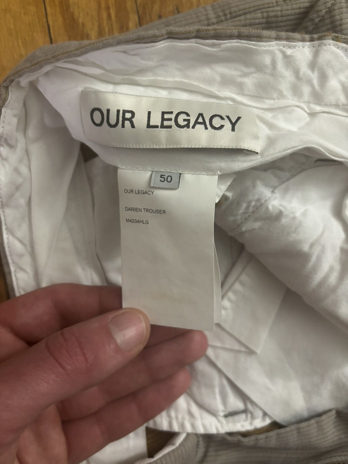 Our Legacy Our Legacy Darien Corduroy Trousers Size US 34 / EU 50 - 3 Thumbnail