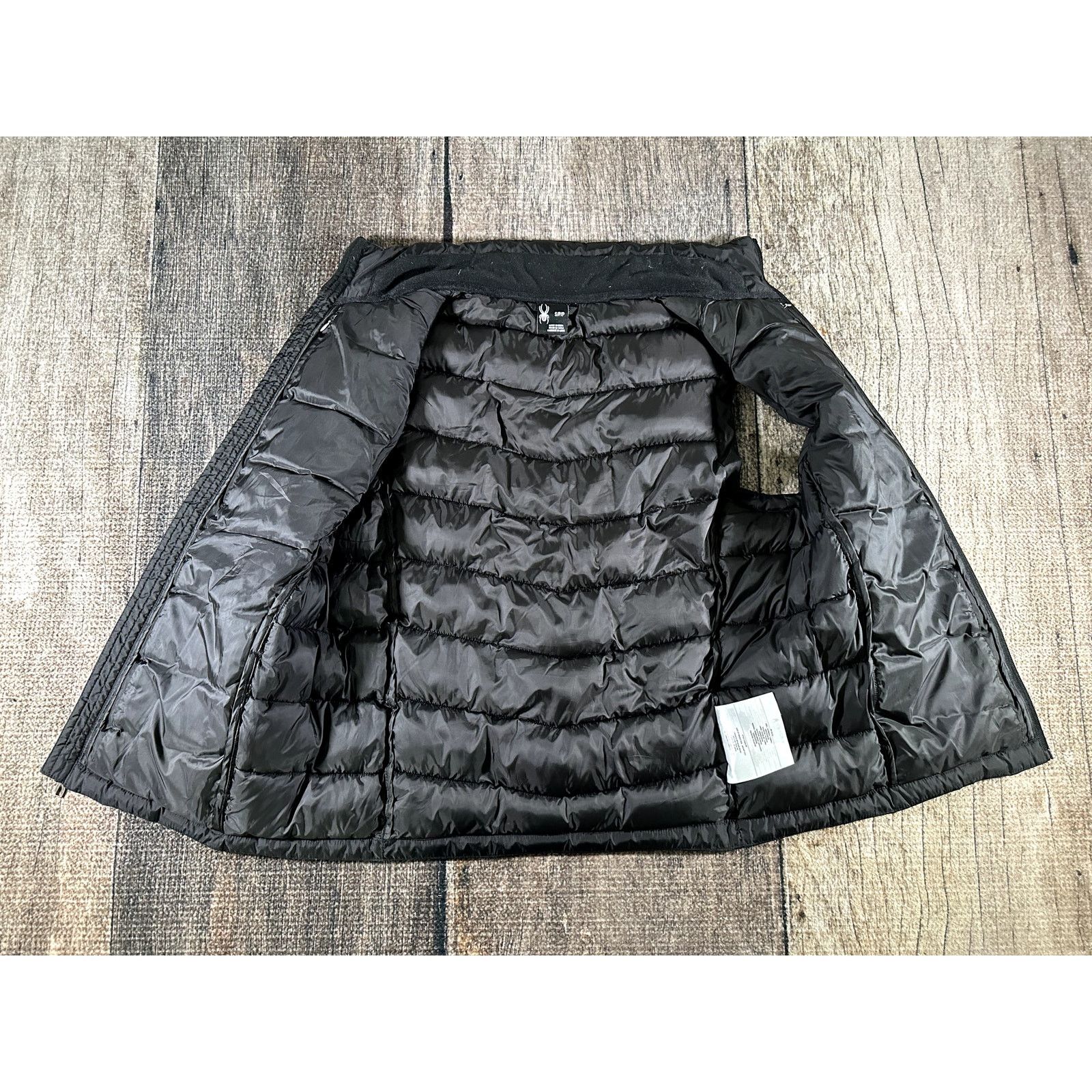 Spyder Spyder S16642 Men's Black Pelmo Puffer Vest Small KSL Size US S / EU 44-46 / 1 - 6 Thumbnail