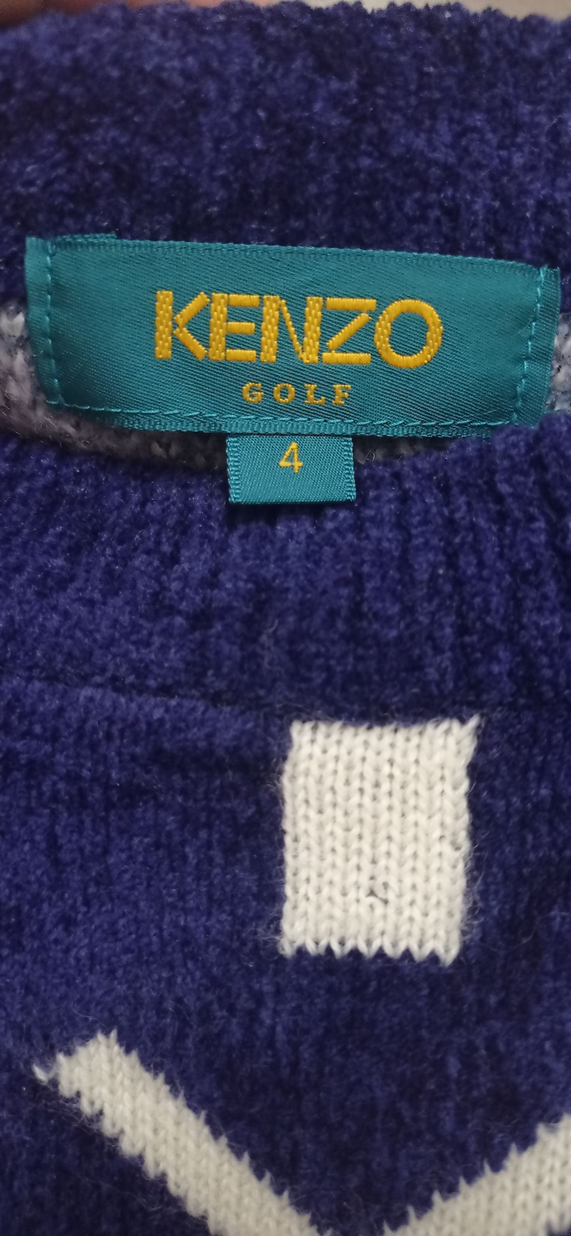 Kenzo Vintage 90s Kenzo Homme Native Navajo Knit Sweater Size US L / EU 52-54 / 3 - 6 Thumbnail