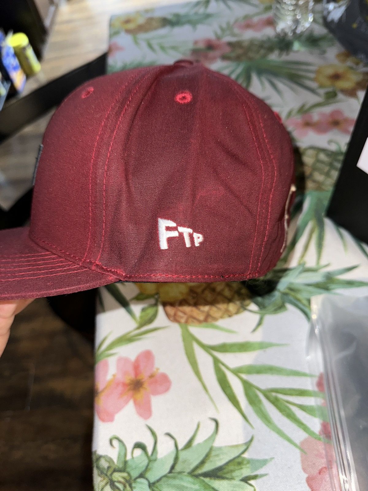 Fuck The Population FTP - Firearm Wax Cotton Fitted (7 1/8) Size ONE SIZE - 7 Thumbnail