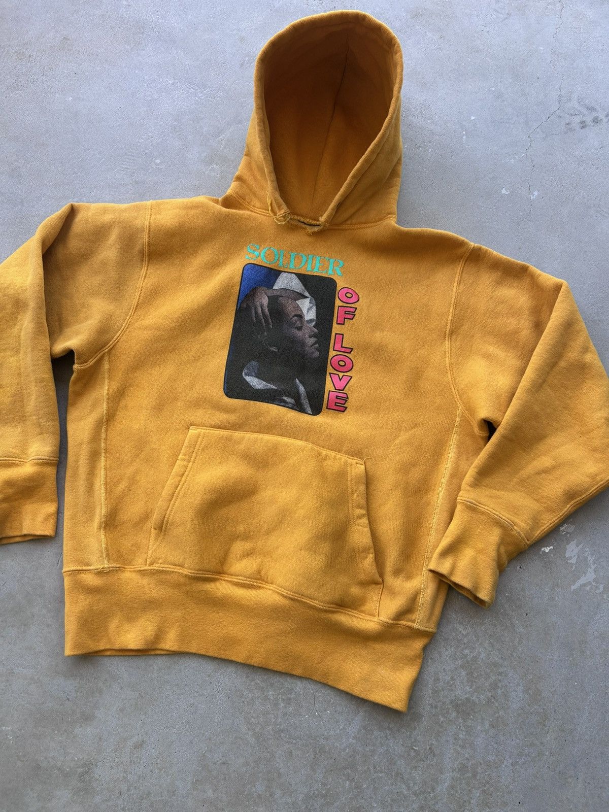 DIVINITIES × Rap Tees Rare Divinities Sade Soldier Of Love Reverse Weave Hoodie Size US L / EU 52-54 / 3 - 4 Thumbnail