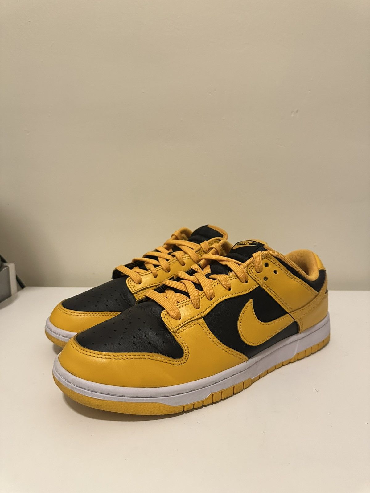 Nike “Championship Goldenrod” Nike Dunk Low (2021) Size US 10.5 / EU 43-44 - 3 Thumbnail