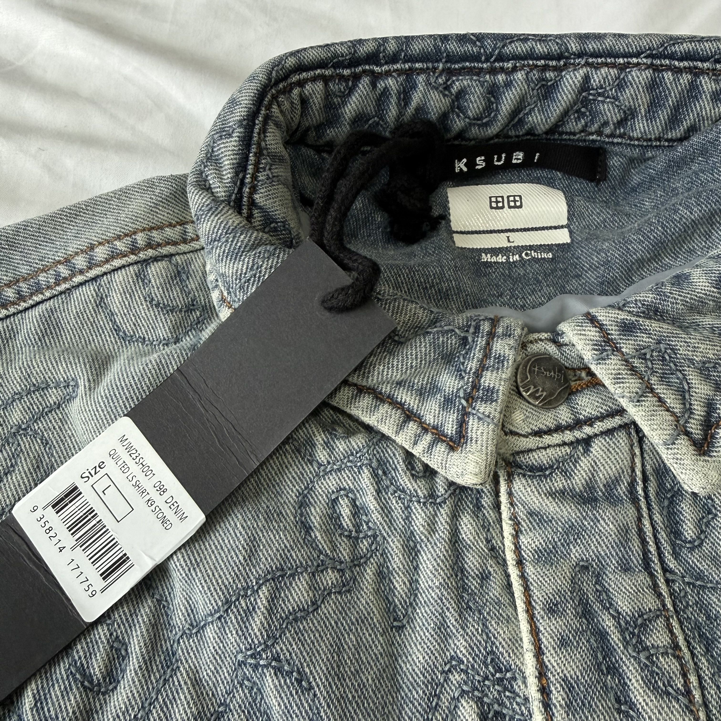 Ksubi Ksubi x Juice WRLD 999 Quilted Denim Size US L / EU 52-54 / 3 - 4 Thumbnail