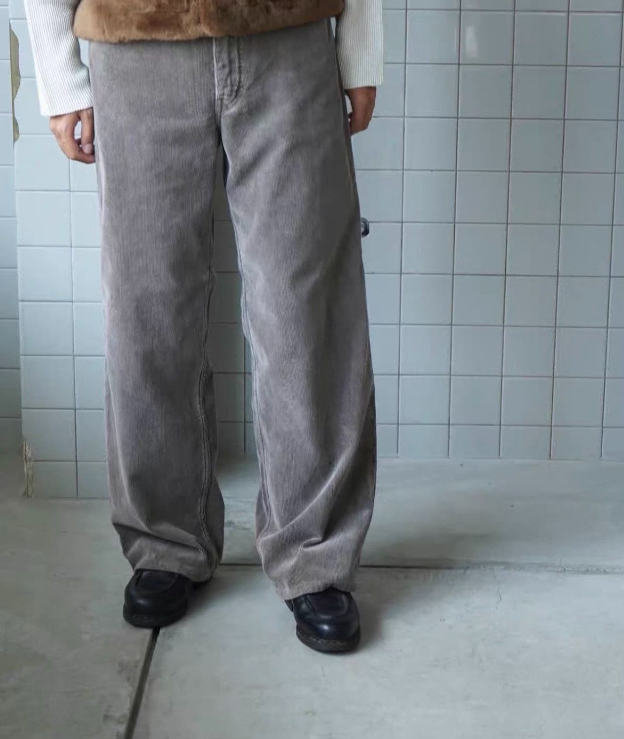 Auralee AURALEE Corduroy Wide 5P Pants Size US 26 / EU 42 - 4 Thumbnail