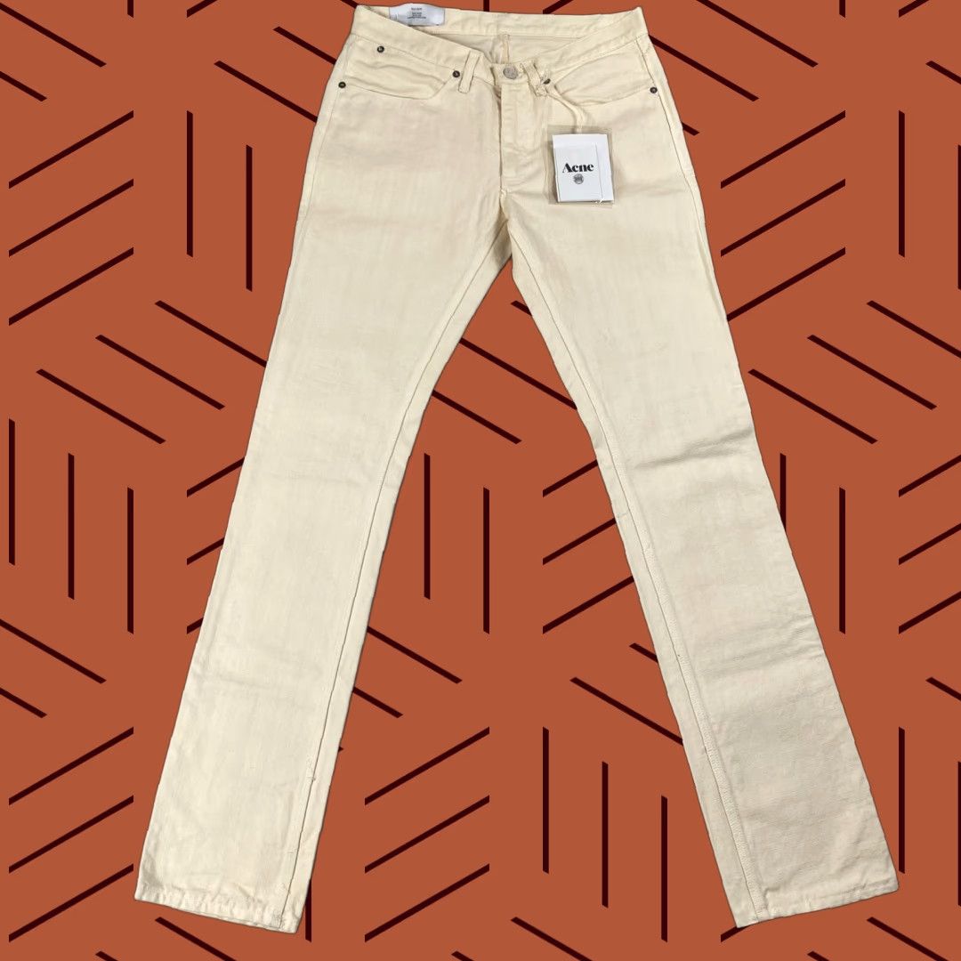 Acne Studios VINTAGE Acne Studios Max Peach Low Rise Skinny Jeans Men 30 Denim Light Slim Fit Italy Size US 30 / EU 46 - 1 Thumbnail