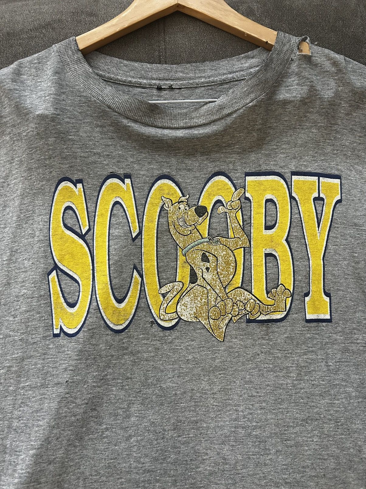 Cartoon Network × Vintage Vintage Scooby Doo thrashed shirt Size US XXL / EU 58 / 5 - 7 Thumbnail