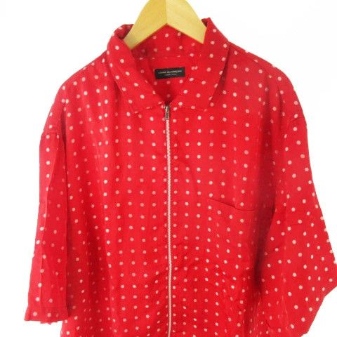 Comme des Garcons Homme Plus Shirt Short-Sleeved Zip-Up Polka Size US S / EU 44-46 / 1 - 3 Thumbnail