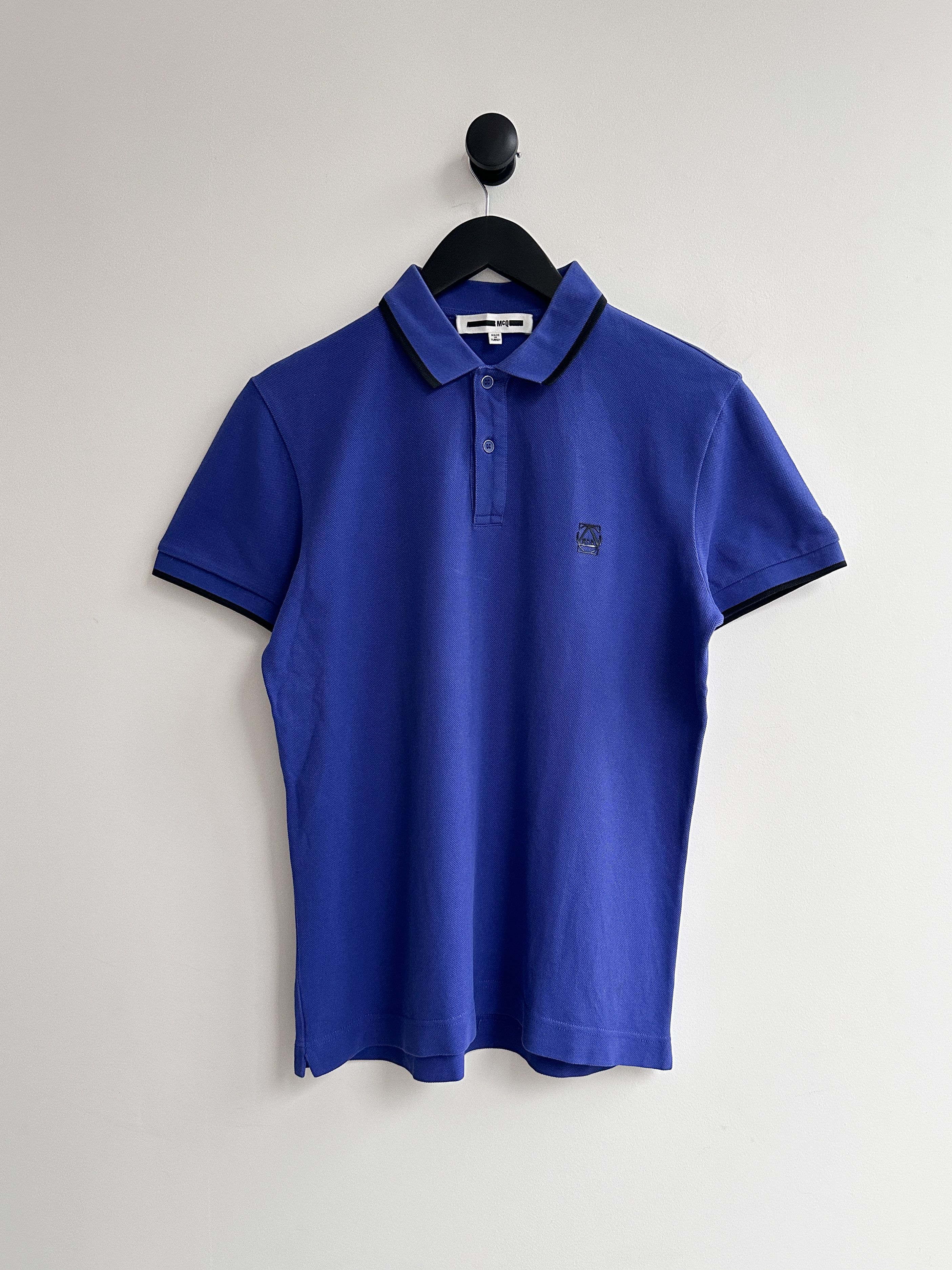 Alexander McQueen McQ Alexander McQueen Blue Polo Shirt Size US S / EU 44-46 / 1 - 1 Thumbnail