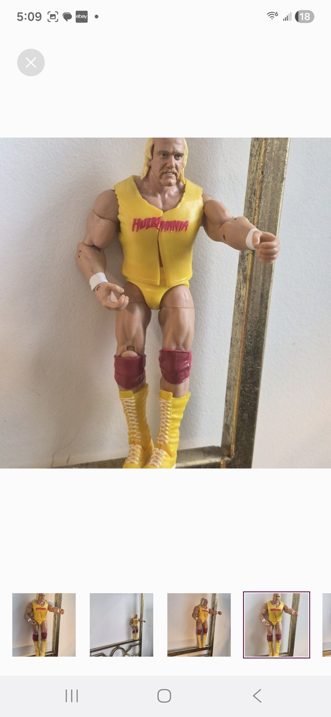 WWE Hulk Hogan - Defining Moments With Shirt Size ONE SIZE - 4 Thumbnail