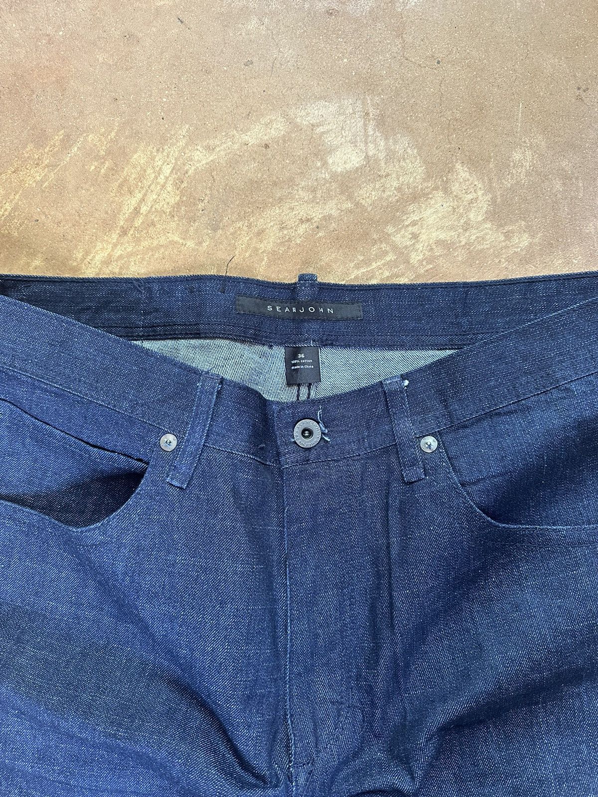 Sean John Sean John Bleach Distressed Baggy Jeans Size US 36 / EU 52 - 3 Thumbnail