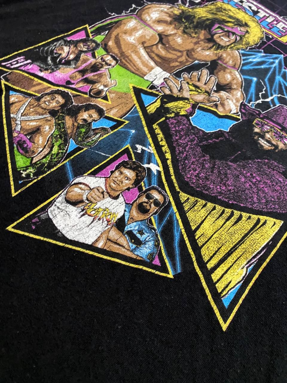 WWE Vintage WWE Big Y2K Print Short Sleeve T-Shirt Size M Size US M / EU 48-50 / 2 - 3 Thumbnail