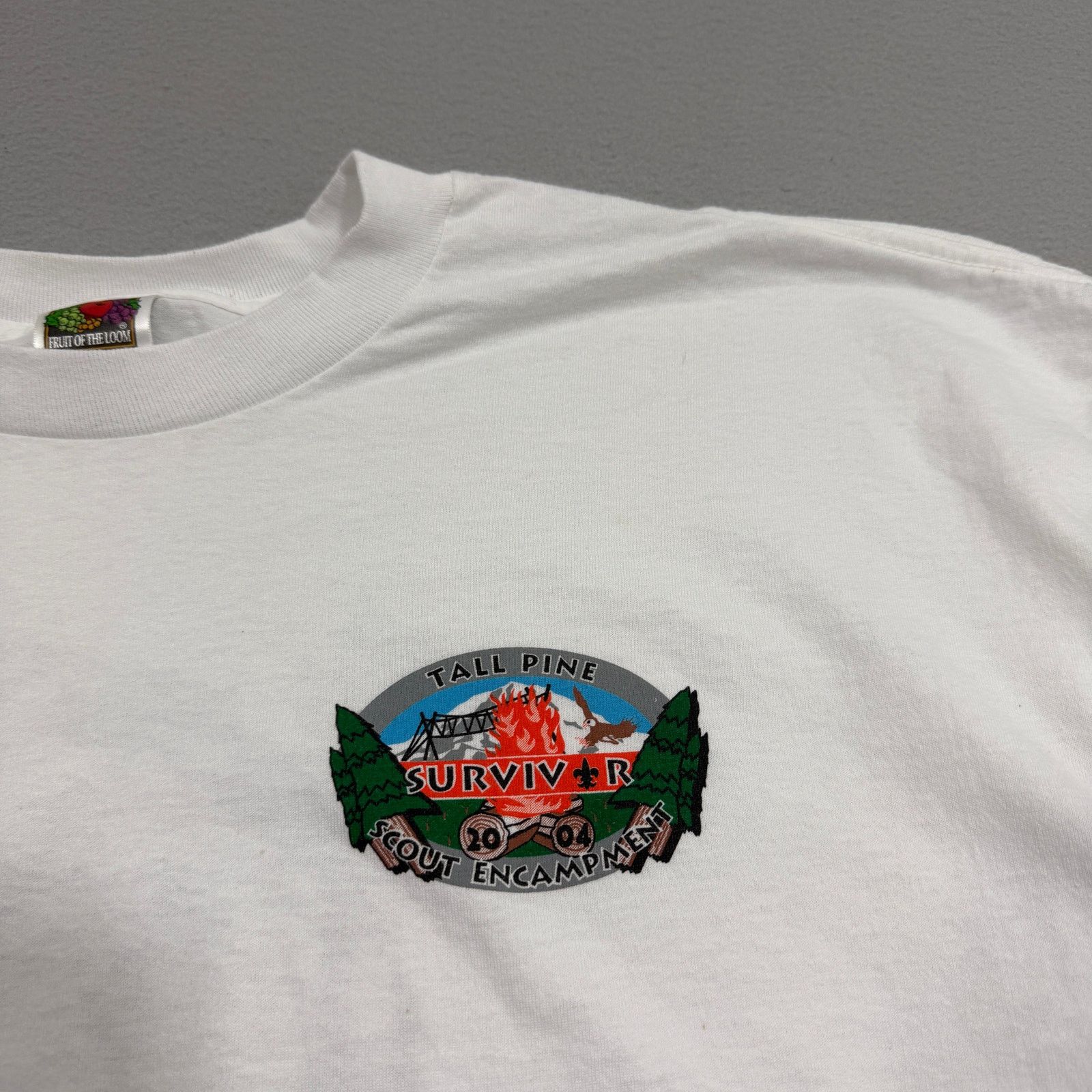 Vintage Vintage Bear This Camporee Aint for Cowards Shirt Men's XL Size US XL / EU 56 / 4 - 5 Thumbnail