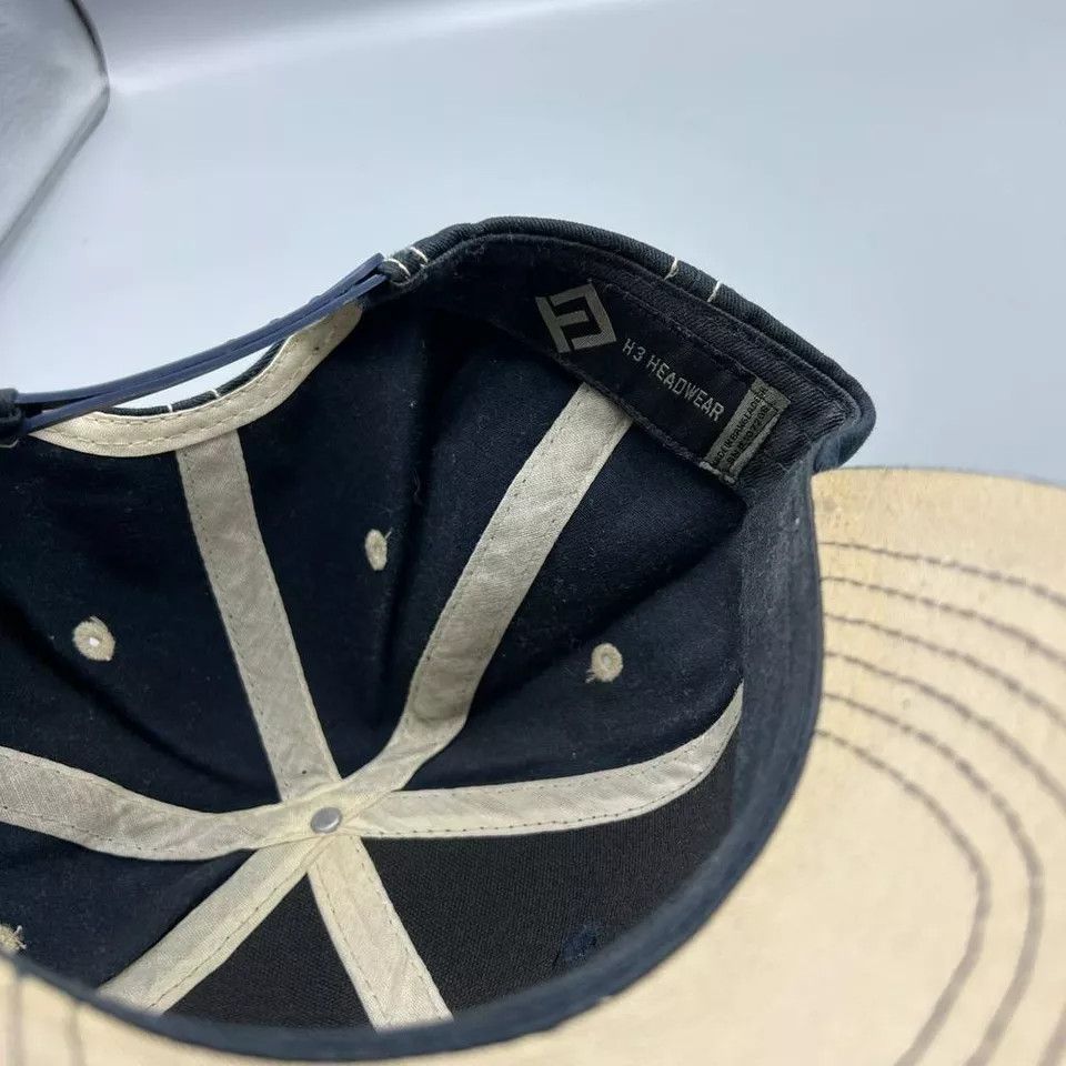 Other Ford Bronco Hat Men Beige Black H3 Headwear Snap Back Cap Size ONE SIZE - 7 Thumbnail