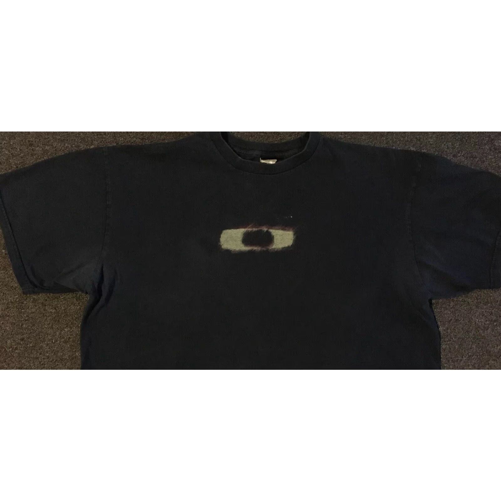 Oakley Vtg Oakley Faded Distress Shirt XXL Skate Grunge Gorpcore Surf 90 Y2K Fire Flame USA Mens T-Shirt Black Logo Street Rockabilly Vintage Glow Size US XXL / EU 58 / 5 - 6 Thumbnail