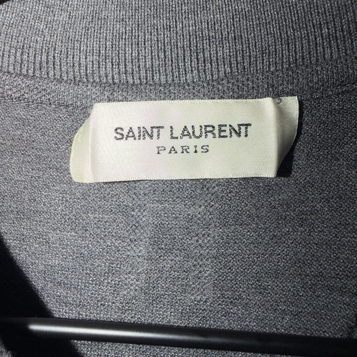 Saint Laurent Paris Saint Laurent Multi Patch Polo Size US S / EU 44-46 / 1 - 4 Thumbnail
