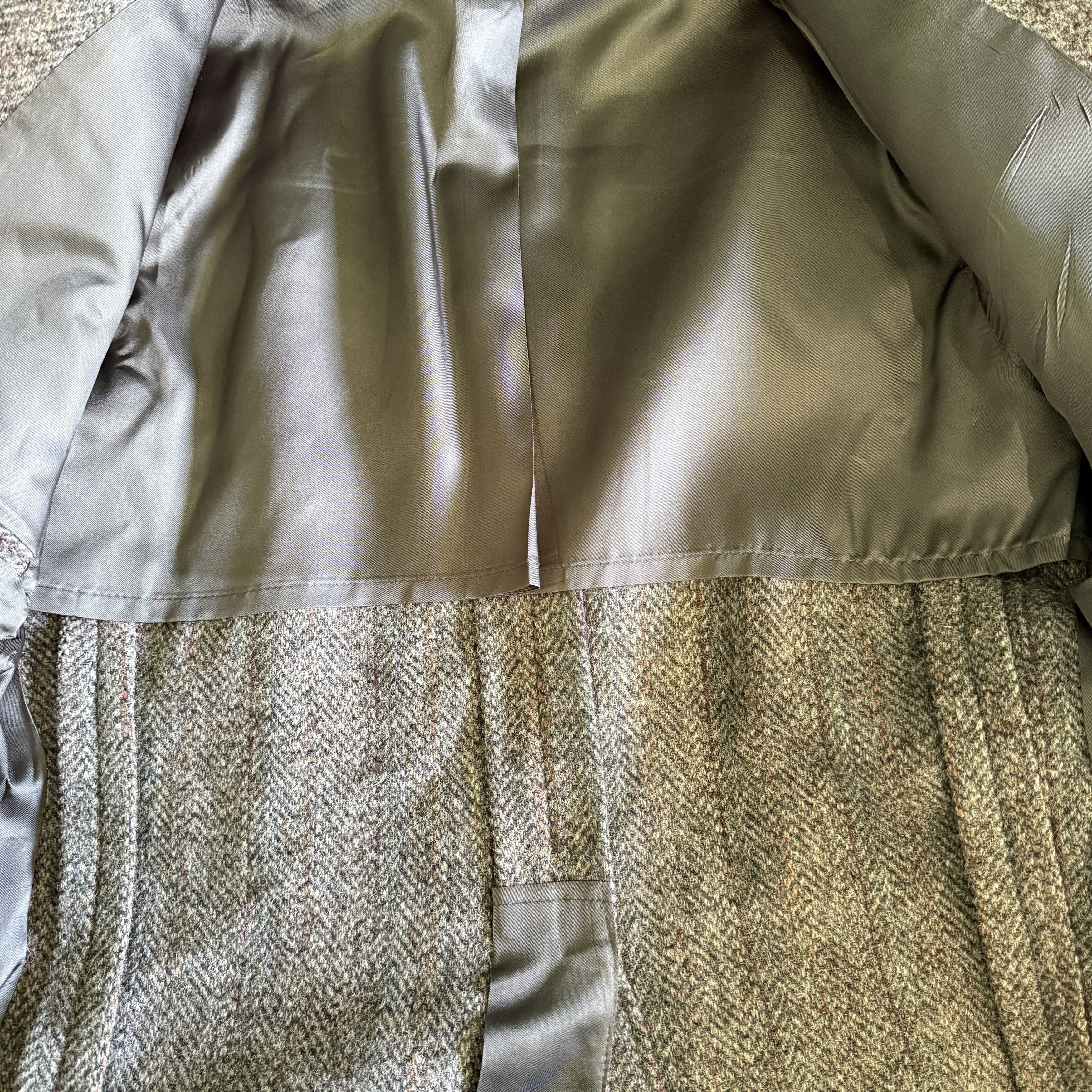 Harris Tweed Kuppenheimer Harris Tweed Sport Coat 42R Brown Size 42R - 7 Thumbnail