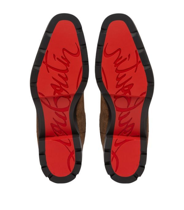 Christian Louboutin o1bcso1str1024 Alpinosol Flat in Brown Size US 8 / EU 41 - 5 Thumbnail
