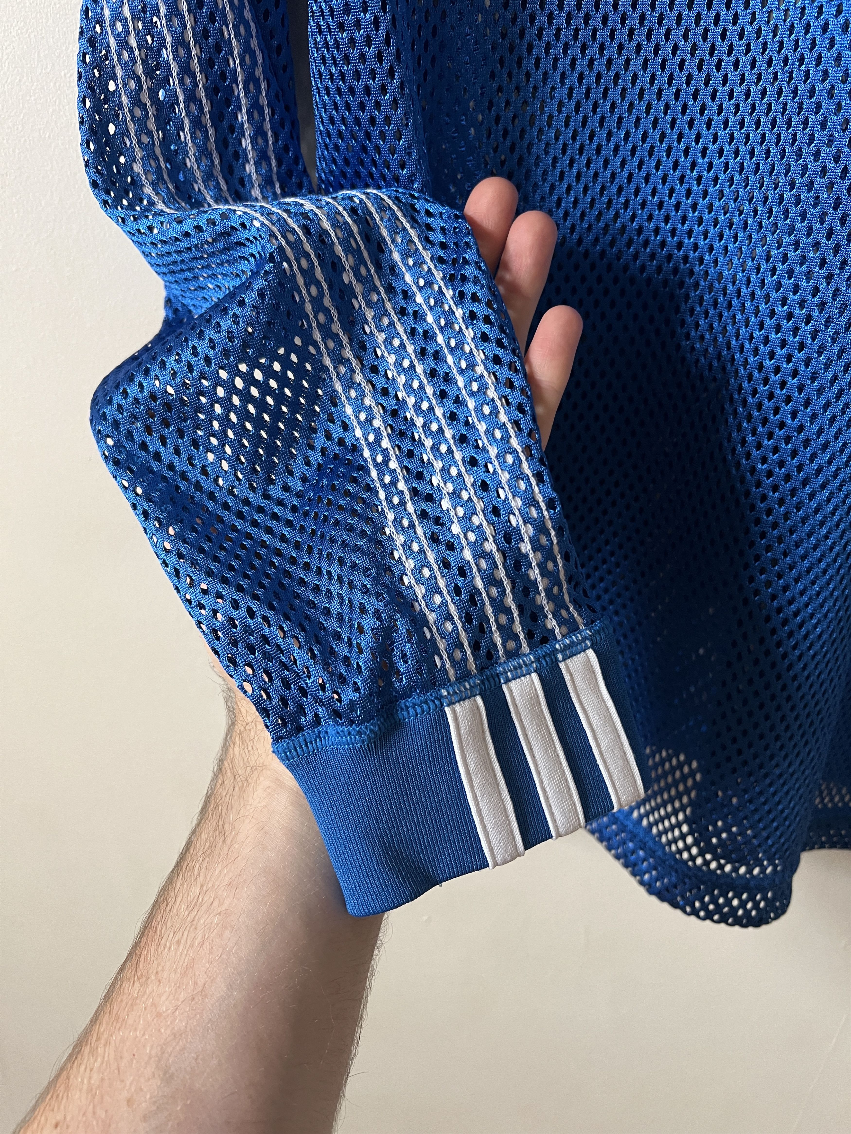 Alexander Wang ADIDAS ORIGINALS x Alexander Wang Mesh Longsleeve Polo M Size M / US 6-8 / IT 42-44 - 3 Thumbnail