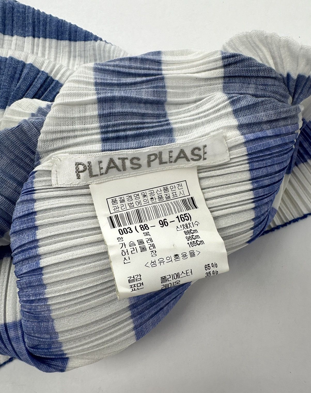 Issey Miyake × Pleats Please Issey Miyake Issey Miyake Pleats Please Stripped Pattern Sleeveless Size M / US 6-8 / IT 42-44 - 9 Thumbnail