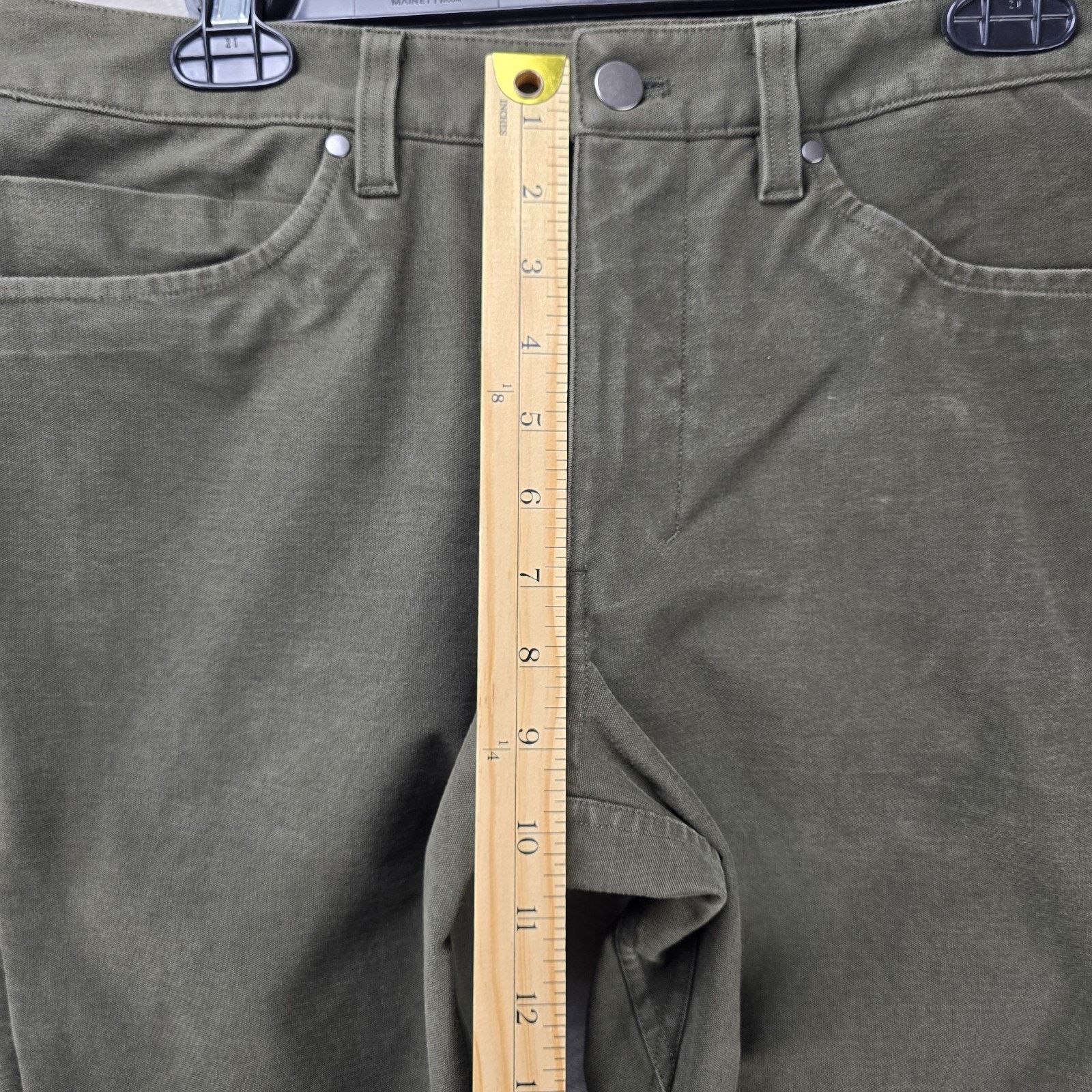 Lululemon Lululemon ABC Pant Men 32x32 Slim Fit Olive Green Warpstreme Size US 32 / EU 48 - 12 Thumbnail