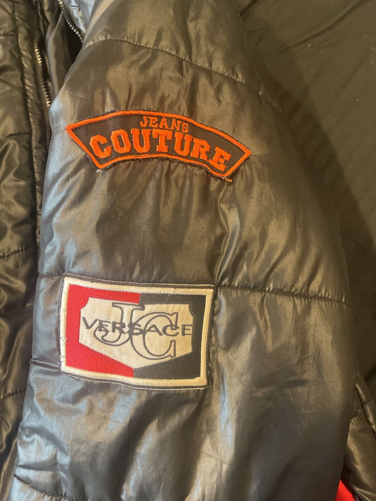 Versace × Vintage *Extremely Rare* Cropped Versace Winter Jacket (2006) Size US XL / EU 56 / 4 - 7 Thumbnail