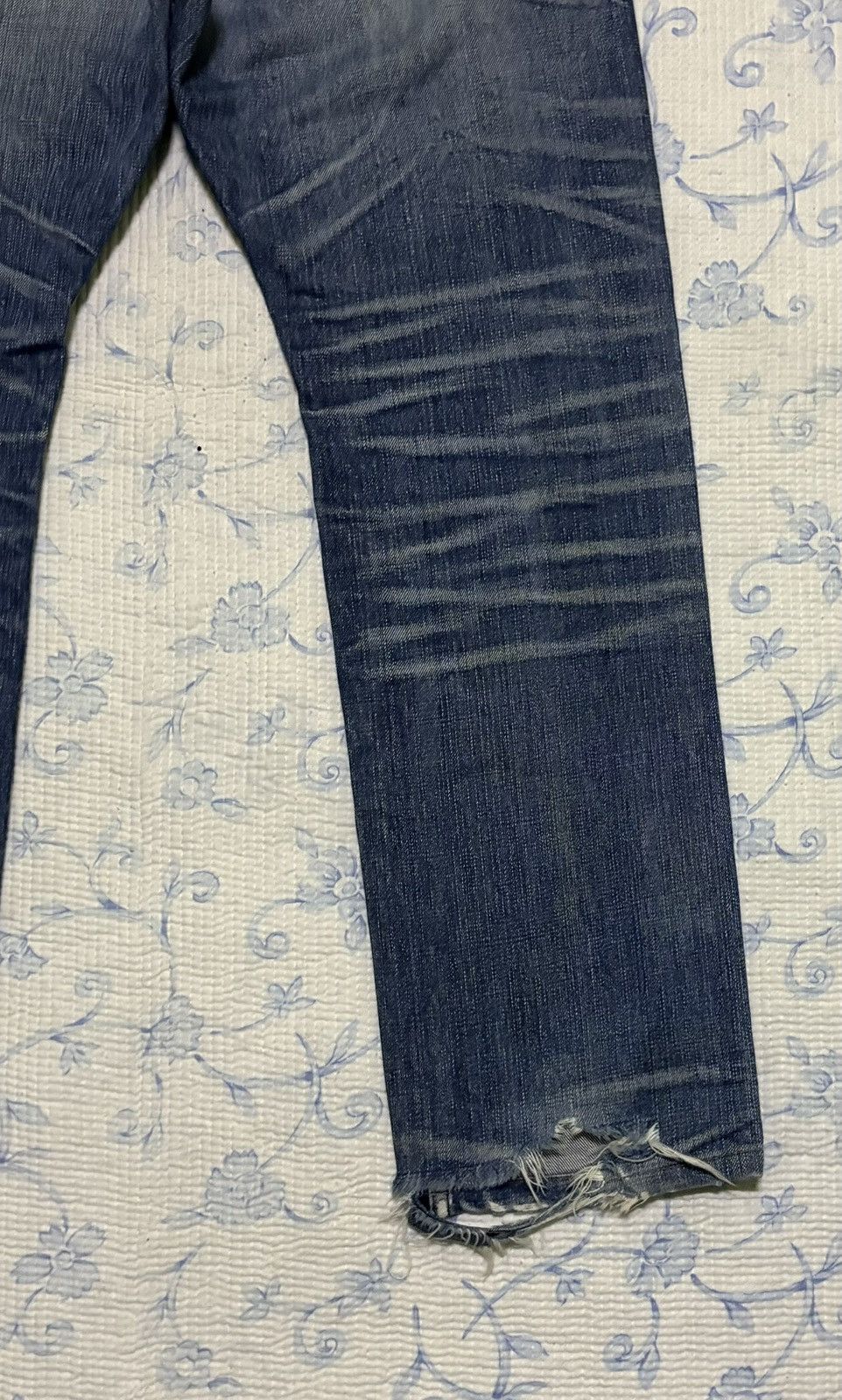 X-LARGE XLarge Streetwear Selvedge Distressed Denim Size US 32 / EU 48 - 12 Thumbnail