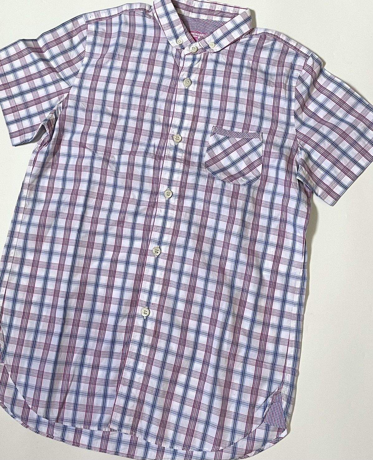 Junya Watanabe Junya watanabe cdg man pink AD2012 checkered button down Size US S / EU 44-46 / 1 - 6 Thumbnail