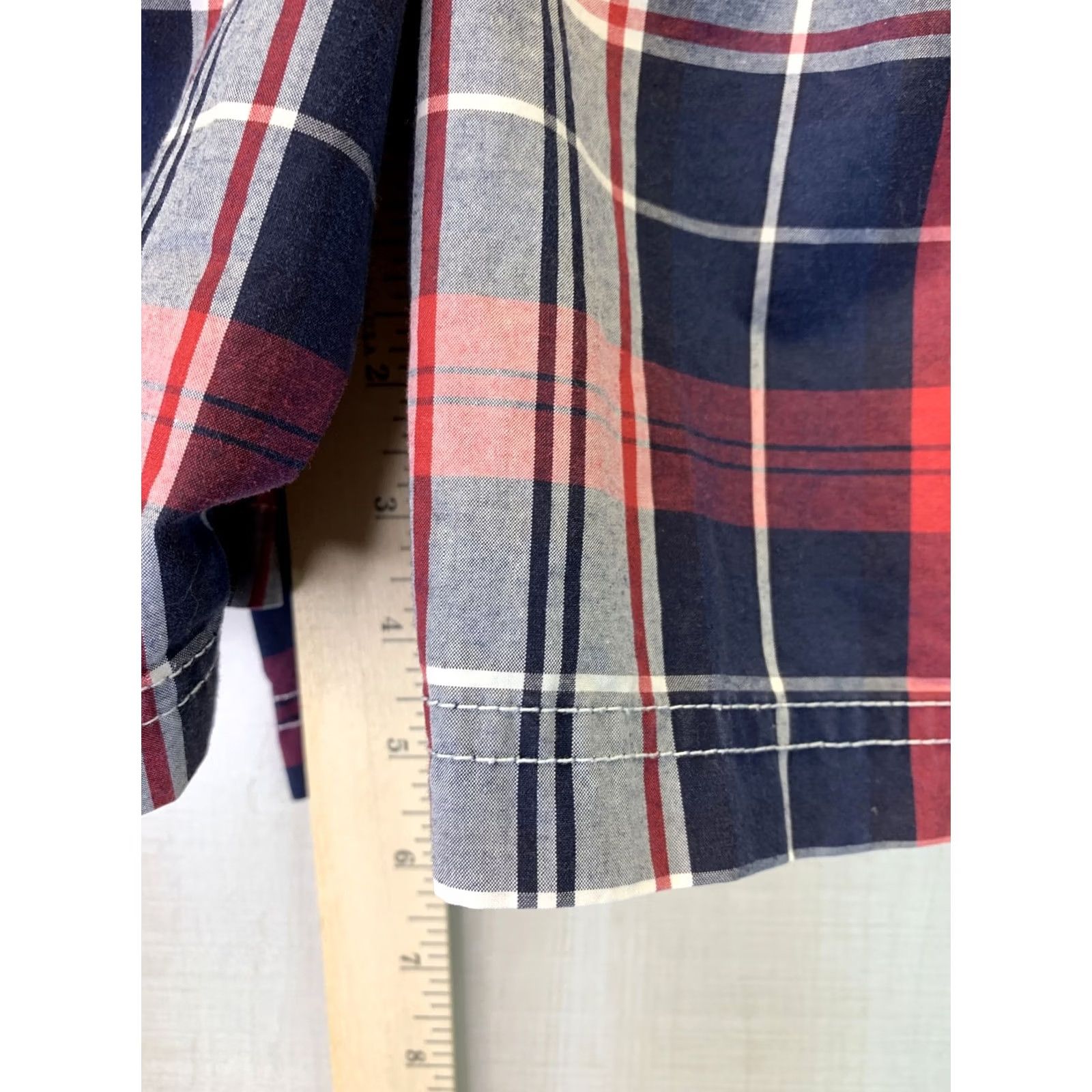 Tommy Hilfiger Tommy Hilfiger Men’s Bottoms Trunks Plaid Swim L Multicolor 3099 Mens LVL? Size US 33 - 3 Thumbnail