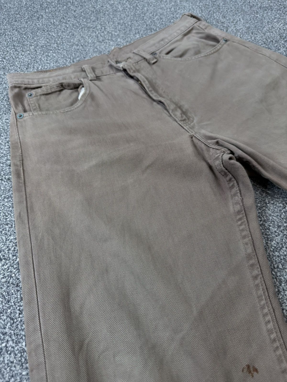 Levi's Vintage Clothing Vintage Levi’s 512 White Tab 1996 Distressed Fade Wideleg Size US 32 / EU 48 - 4 Thumbnail