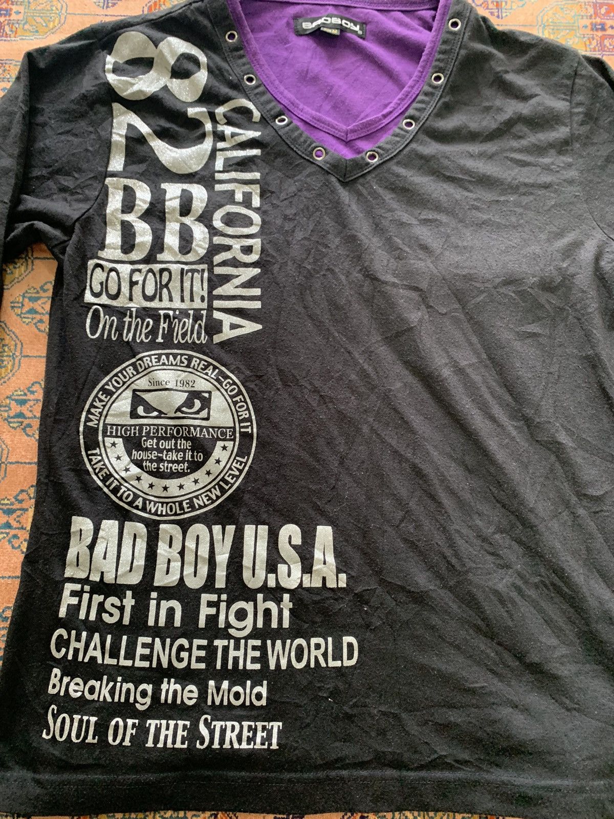 If Six Was Nine ‼️Bad Boy California Usa Bondage cotton Shirt Size US M / EU 48-50 / 2 - 3 Thumbnail