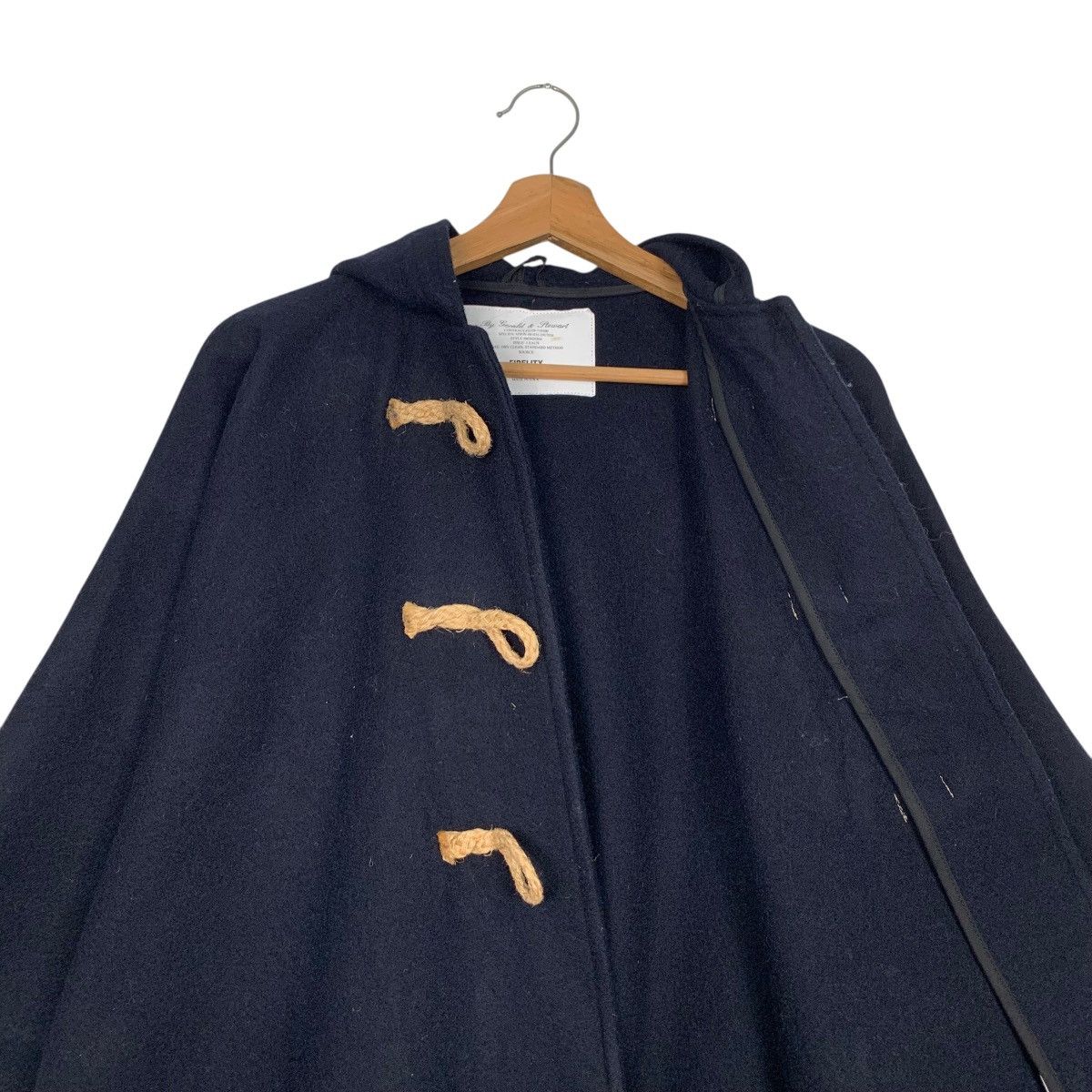 Fidelity FIDELITY by Gerald & Stewart Hooded Duffle Coat #2920-C132 Size US L / EU 52-54 / 3 - 12 Thumbnail