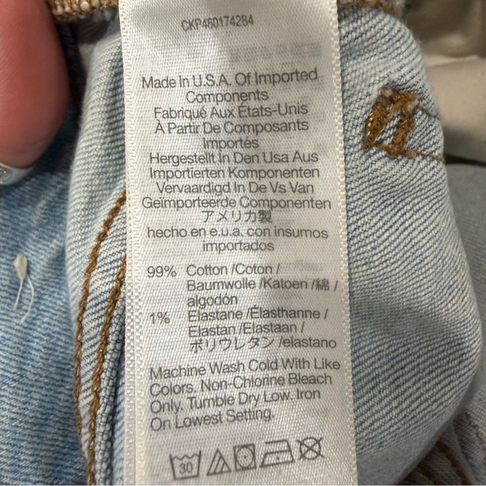 Madewell Madewell The Perfect Vintage Straight Denim Jeans Women’s 25 Size 25" / US 0 / IT 36 - 13 Thumbnail