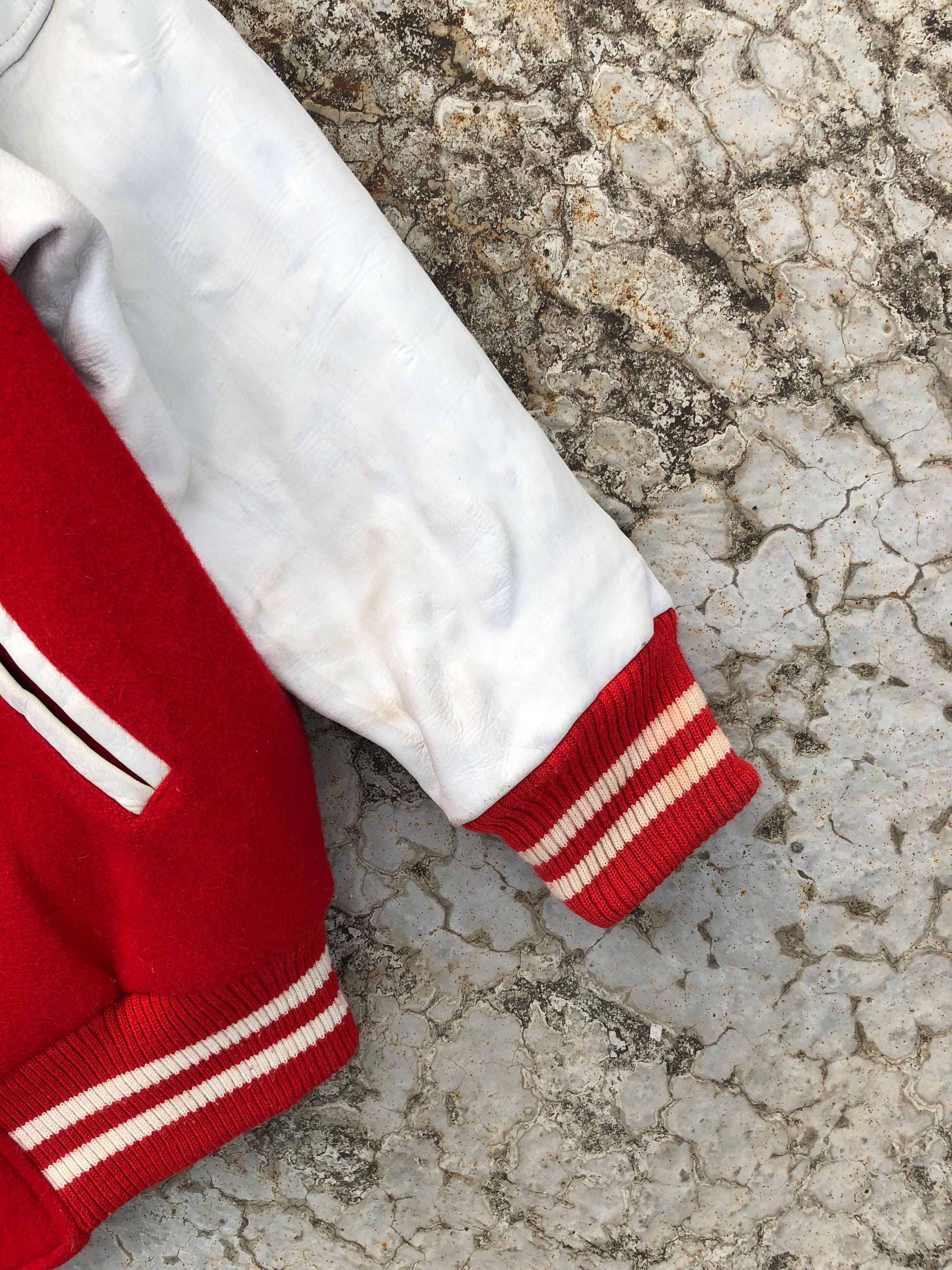 McGregor McGregor Varsity Jacket Red & White Size US M / EU 48-50 / 2 - 3 Thumbnail