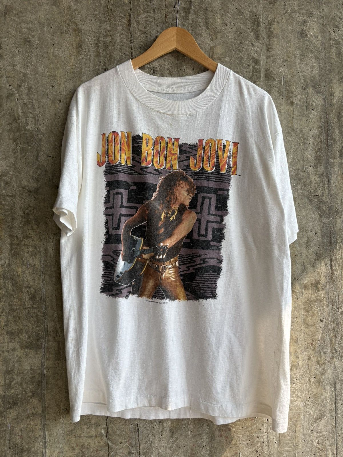 Vintage Bon Jovi Blaze of Glory 1990 Size US XL / EU 56 / 4 - 1 Thumbnail