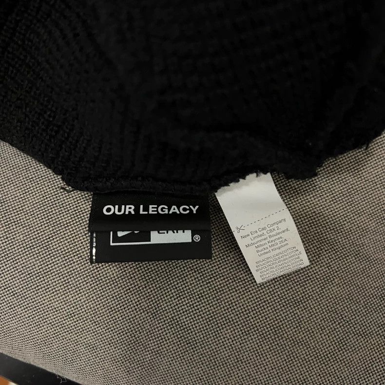 Our Legacy Our Legacy Yin and Yang Tai Chi pattern cold hat Size ONE SIZE - 4 Thumbnail