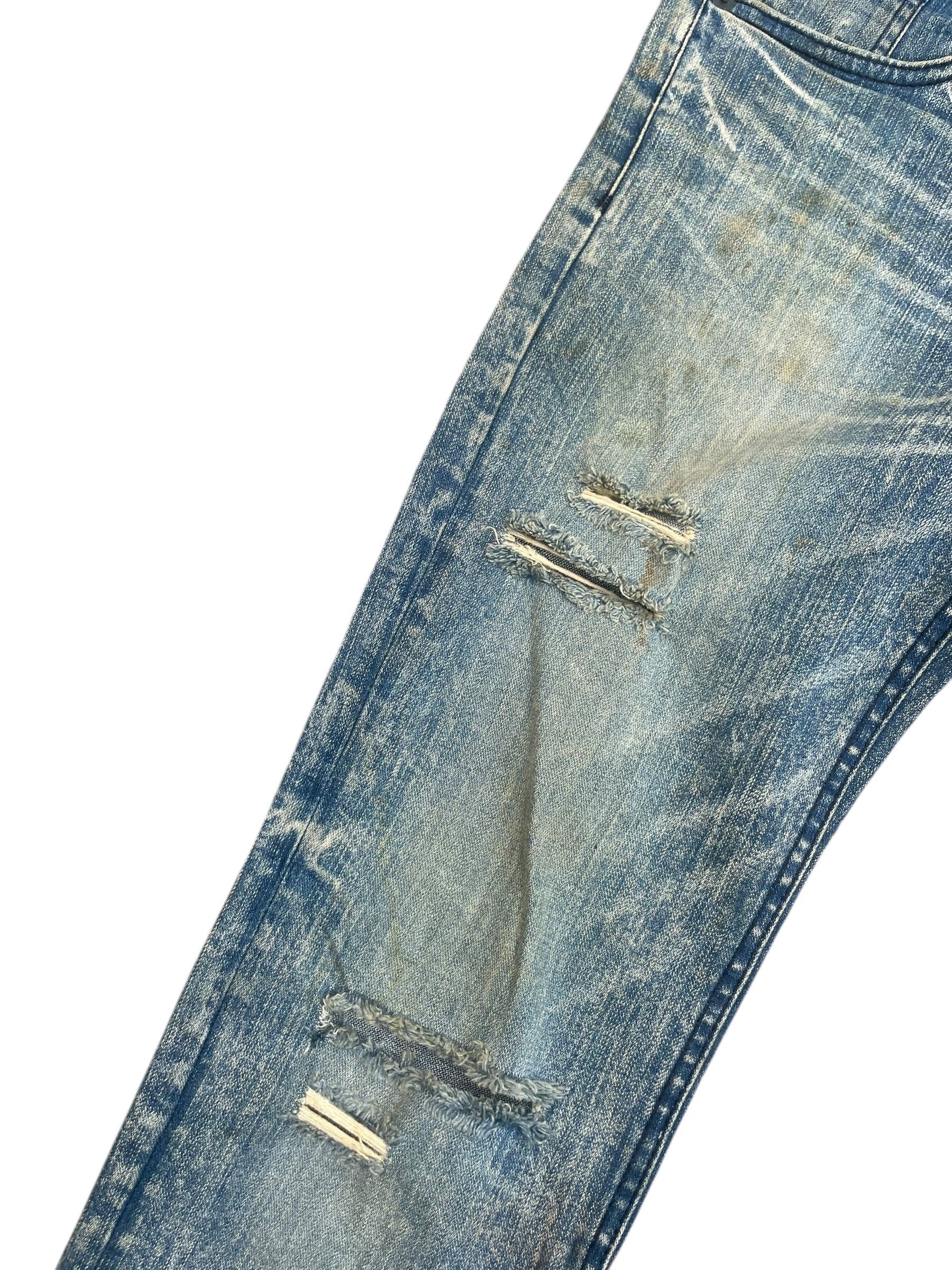 Hells Bells Hells Bells Distresed Denim Size US 32 / EU 48 - 3 Thumbnail
