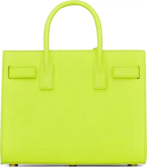 Saint Laurent Paris o1b1hav110724 Size: OS / Embossed Leather Bag in Light Green Size ONE SIZE - 2 Thumbnail