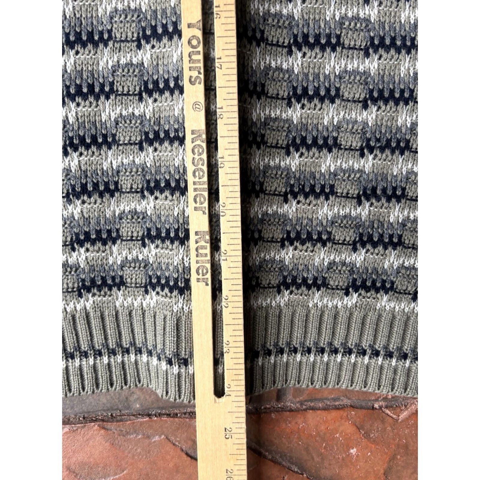 Jantzen VINTAGE Jantzen Sweater Vest Shirt Mens M Brown Striped Knit V-Neck Button 90s Vintage Theme Size US M / EU 48-50 / 2 - 6 Thumbnail
