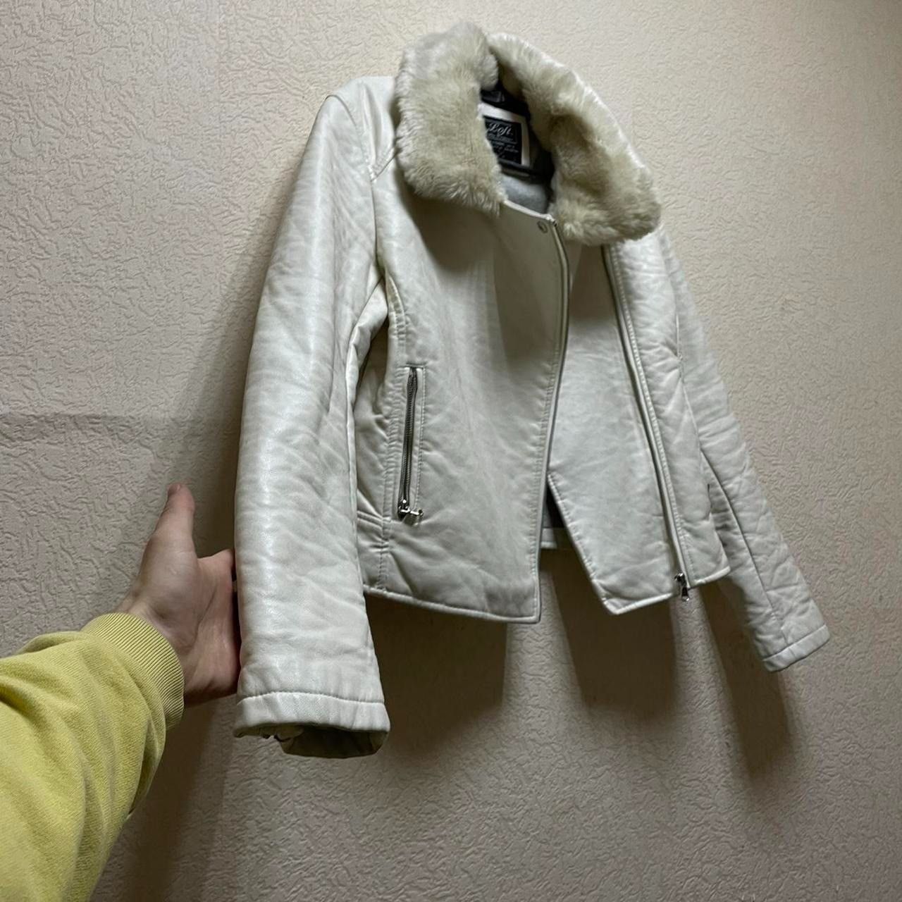 Genuine Leather Vintage Quilted Sherpa Jacket Oversized Punk Streetwear XL Size XL / US 12-14 / IT 48-50 - 2 Thumbnail