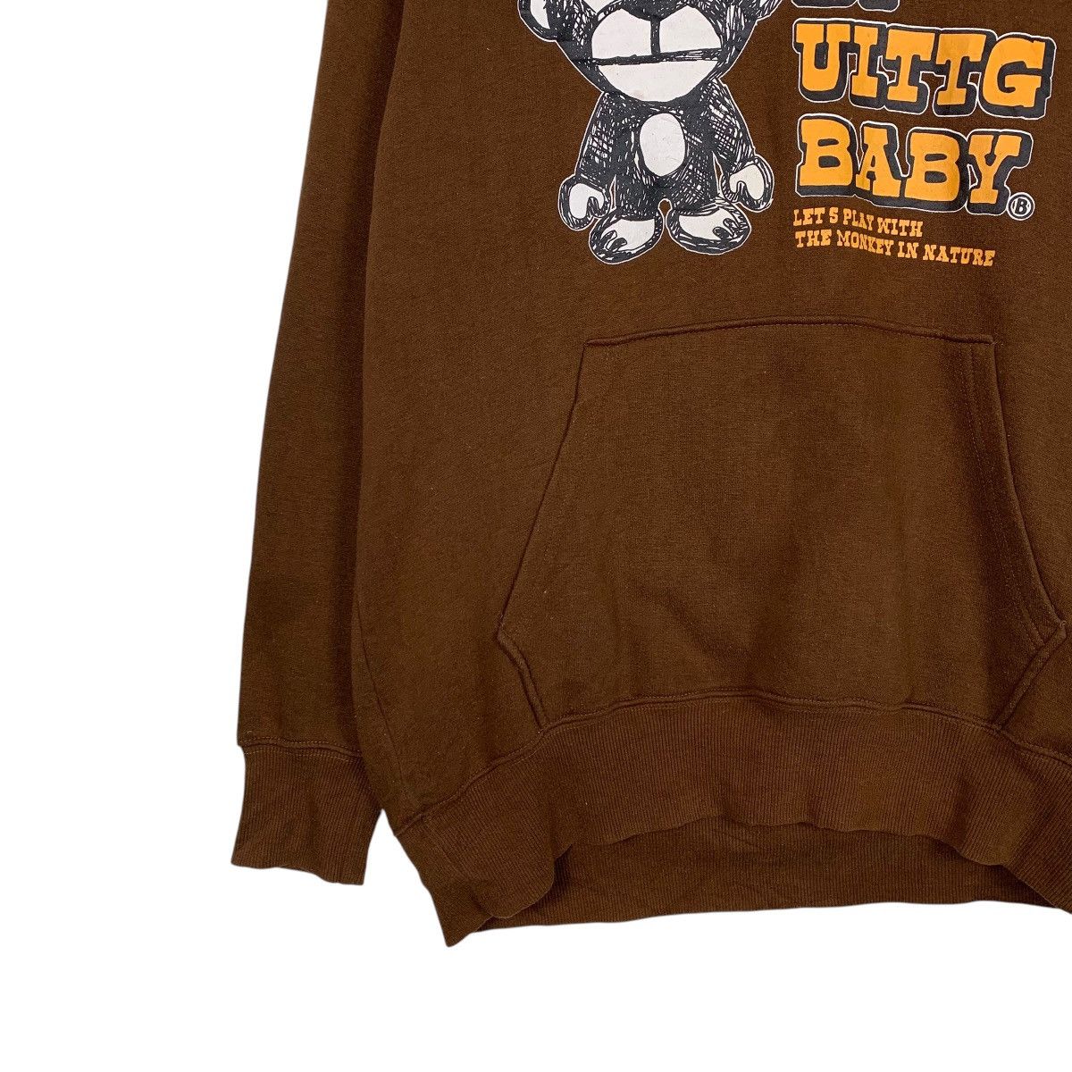 Japanese Brand Japanese Brand UITTG Baby Big Logo Hoodie Size US L / EU 52-54 / 3 - 3 Thumbnail