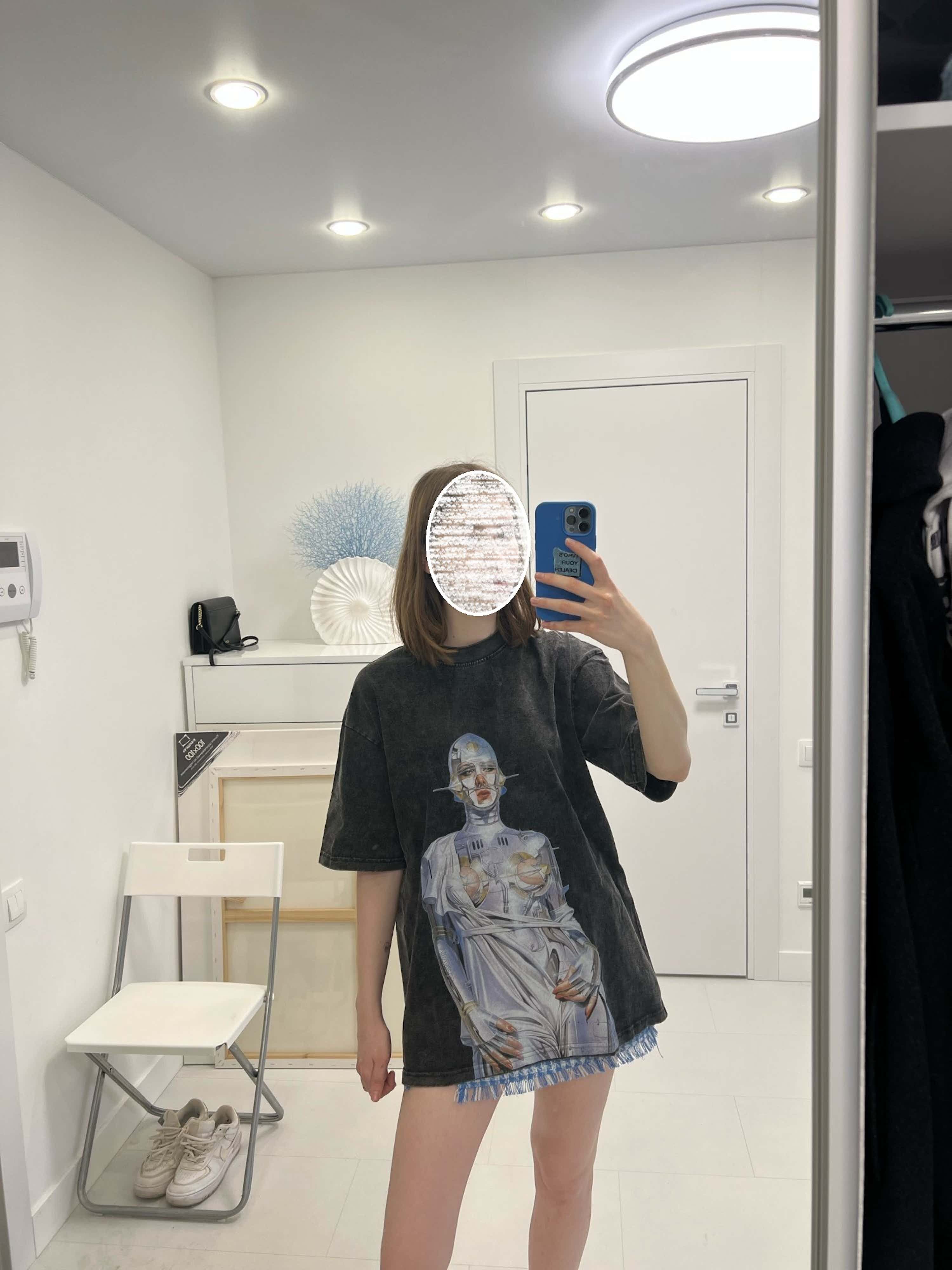 Japanese Brand Robot Graphic Tshirt Size US XXL / EU 58 / 5 - 9 Thumbnail