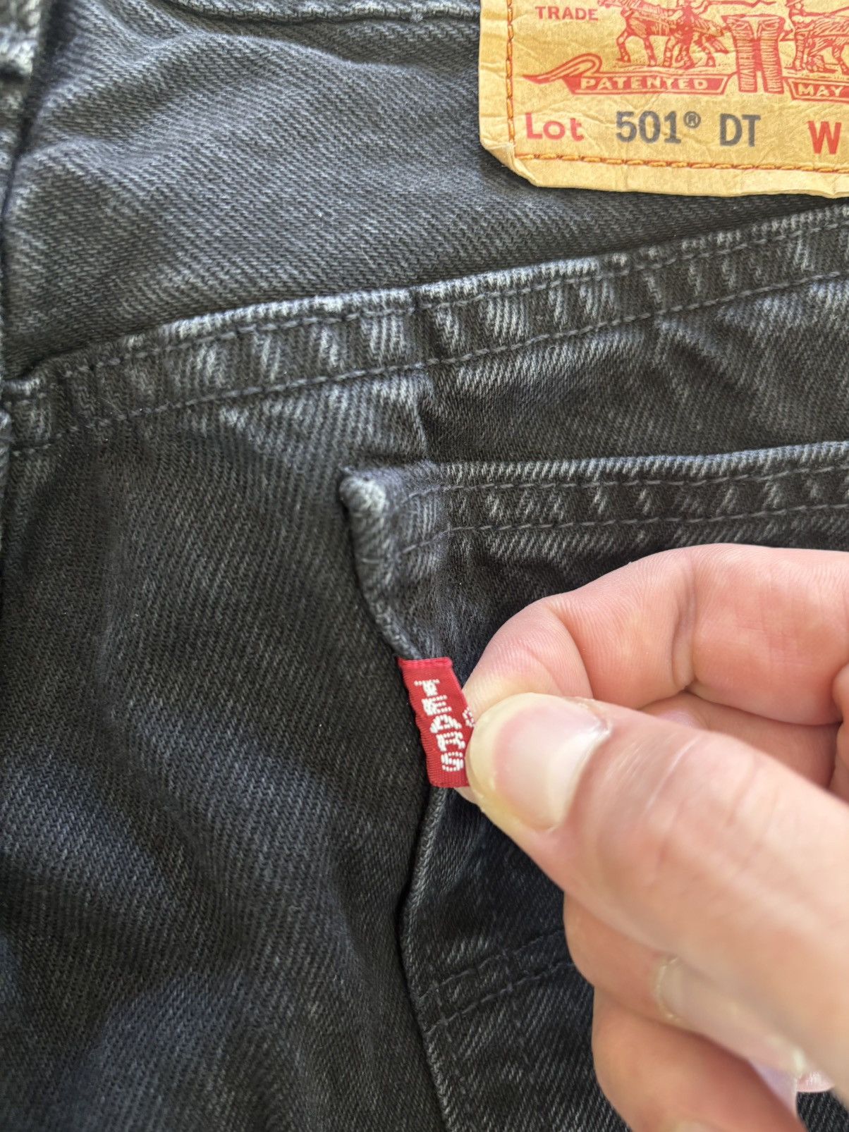 DENIM TEARS × Levi's Denim Tears x Levis Cotton Wreath Jean Black Size US 34 / EU 50 - 5 Thumbnail