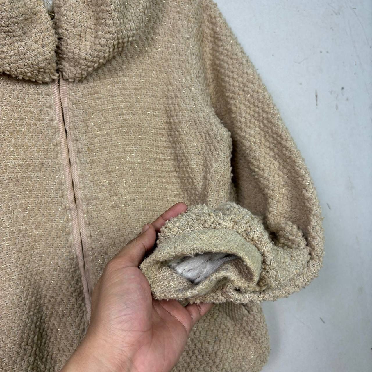 Tsumori Chisato Tsumori Chisato Japanese Archival Boucle Fleece Jacket M Size US M / EU 48-50 / 2 - 5 Thumbnail