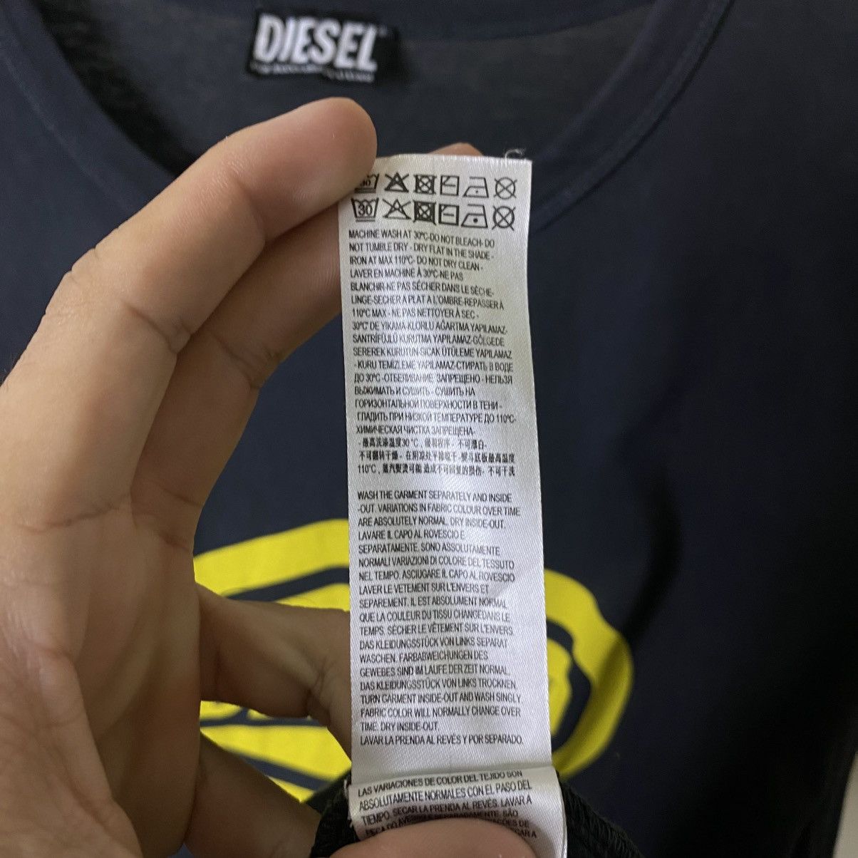 Diesel Vintage Y2K Diesel Tee Size US XL / EU 56 / 4 - 5 Thumbnail