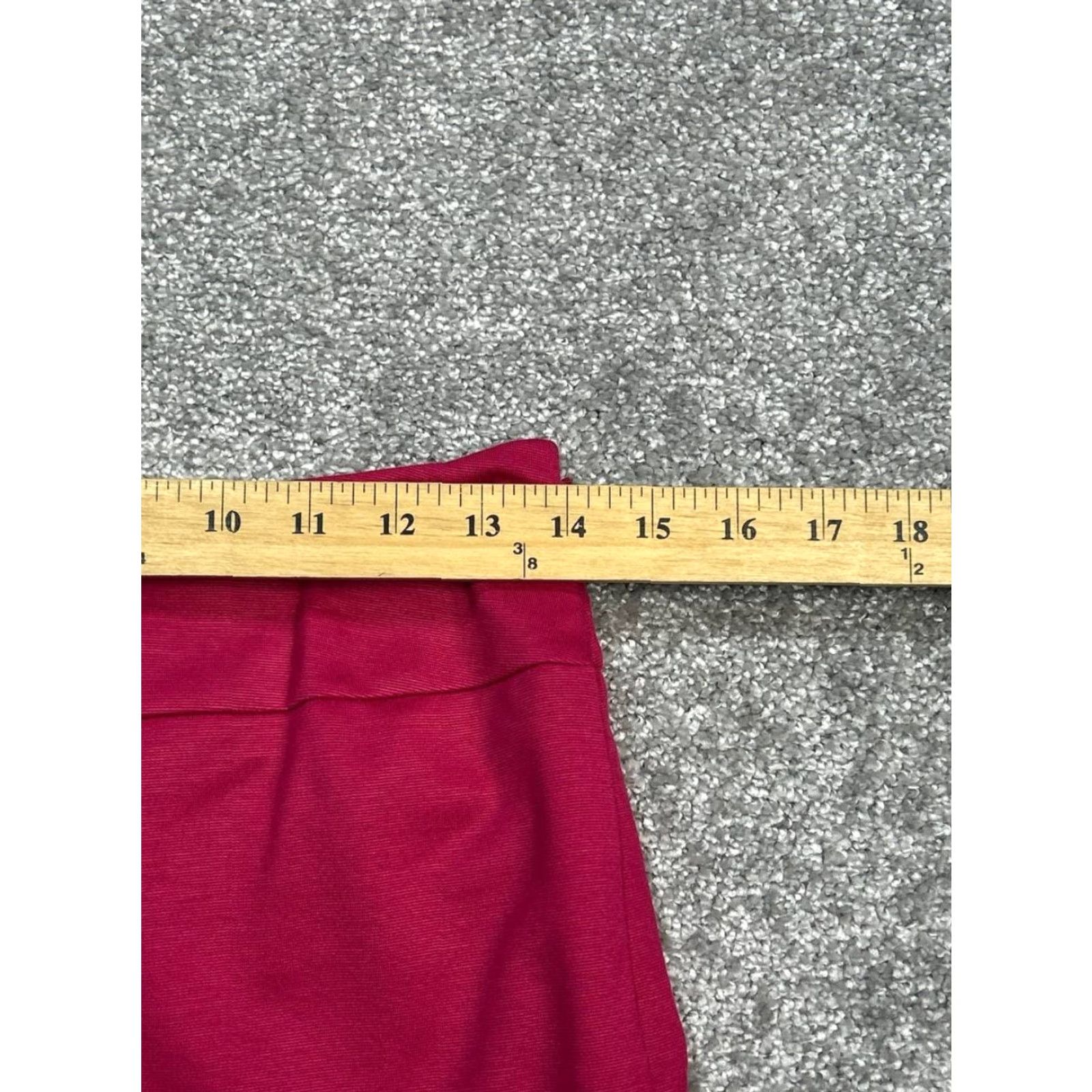 Loft Ann Taylor Loft Mini Skirt Women 0 Pink Straight And Pencil Stretch Side Zip New Size 25" / US 0 / IT 36 - 4 Thumbnail