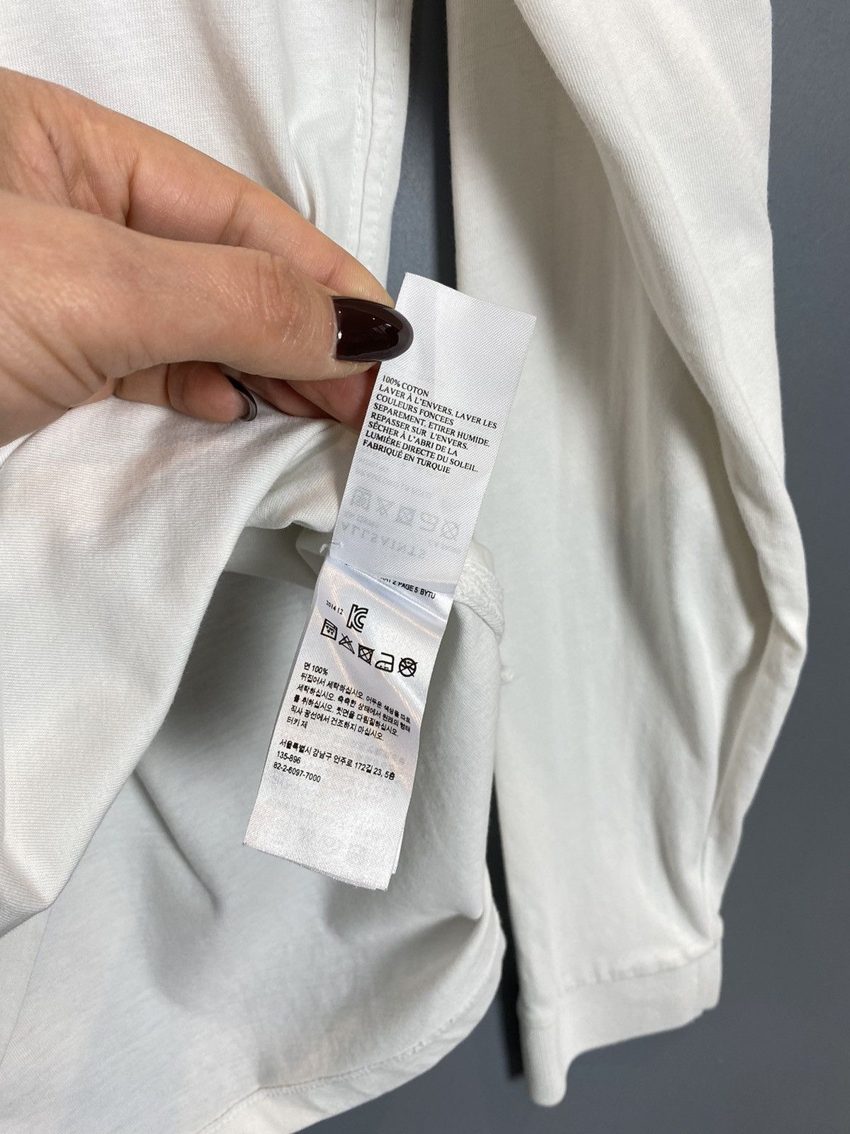 Allsaints Allsaints Bramford LS Polo Shirt Long Sleeve Size S White Size US S / EU 44-46 / 1 - 7 Thumbnail