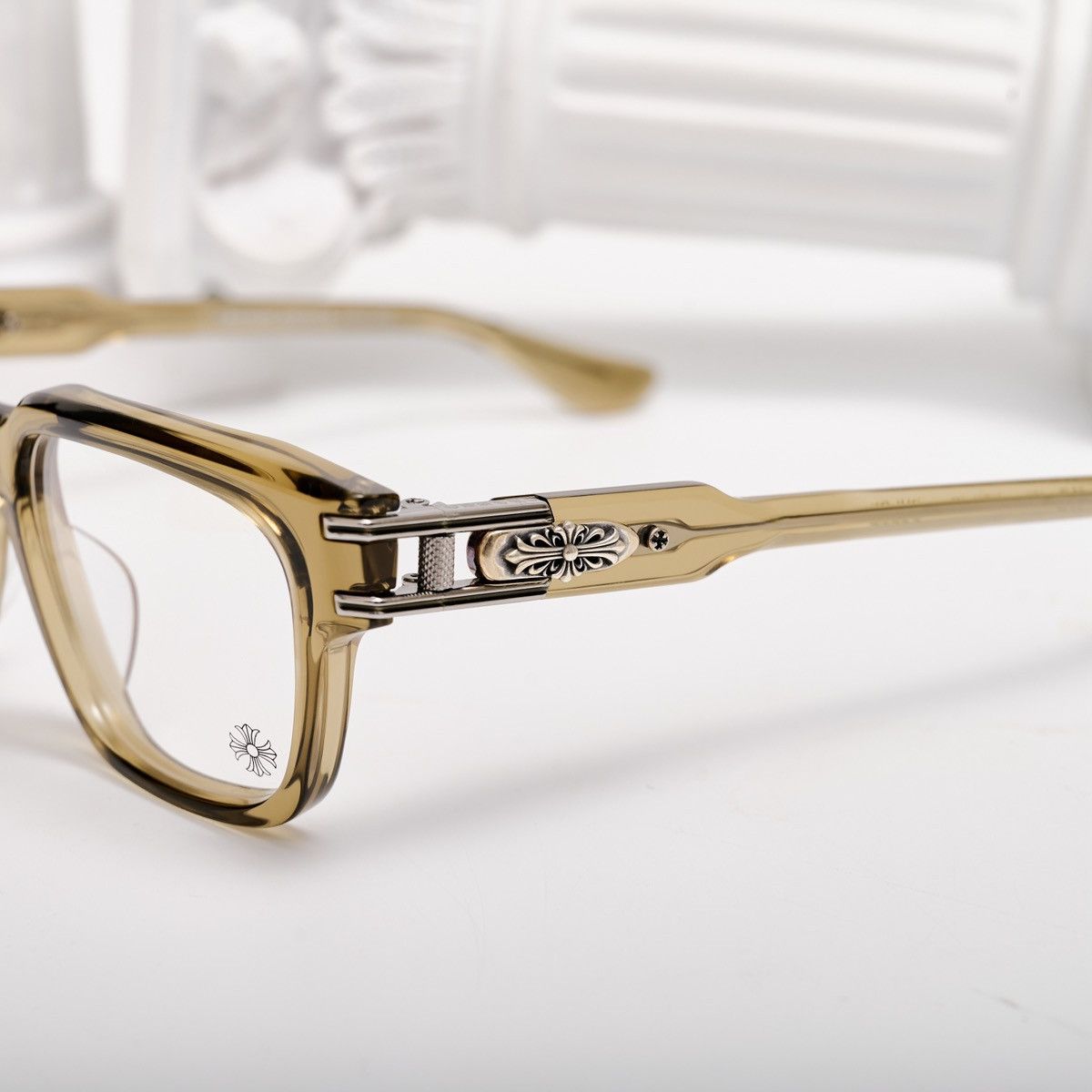 Chrome Hearts CHROME HEARTS BULGE ARMY GLASSES Size ONE SIZE - 3 Thumbnail