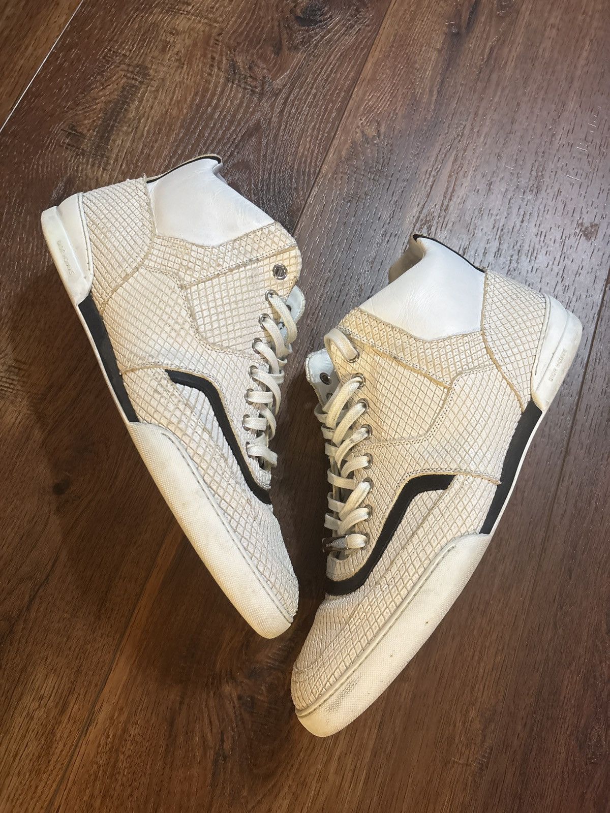 Dior Dior Homme Reptile Hi-top Sneakers Size US 9.5 / EU 42-43 - 3 Thumbnail