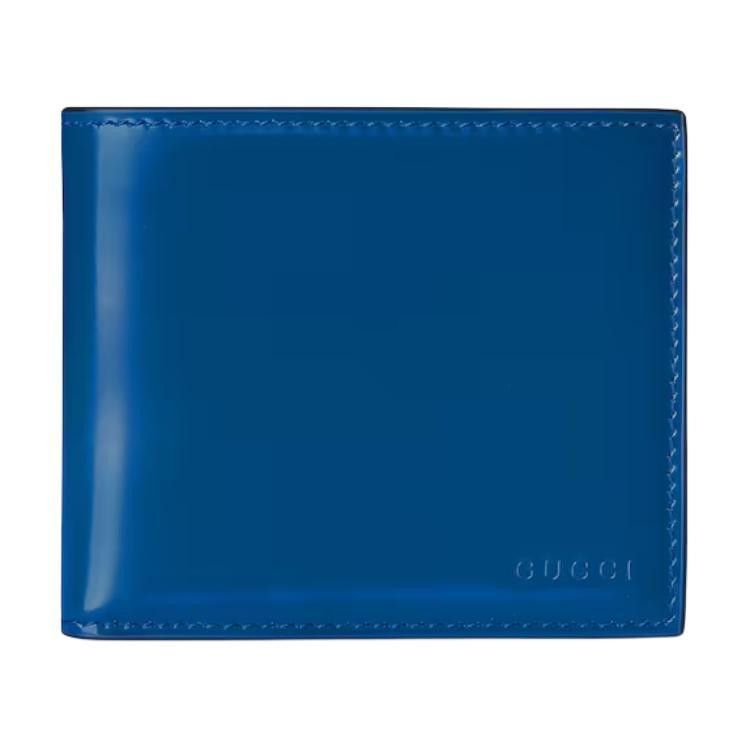 Gucci oc11z1225 Size: OS / Unisex Bi Fold Embossed Wallet in Blue Size ONE SIZE - 1 Preview
